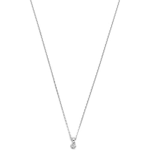Halskette - De la Paix Emily 14 karat necklace diamond 0.05 - Gr. unisize - in Silber - für Damen - Isabel Bernard - Modalova