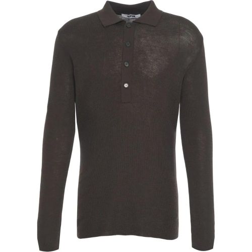 Sweater with polo collar - Größe 46 - Grifoni - Modalova