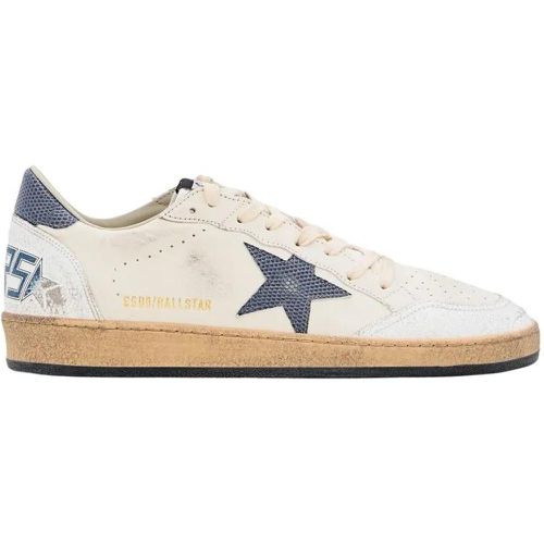 Low-Top Sneaker - Ballstar Nappa Upper Crack Toe And Spur Li Zard Pr - Gr. 40 (EU) - in - für Damen - Golden Goose - Modalova