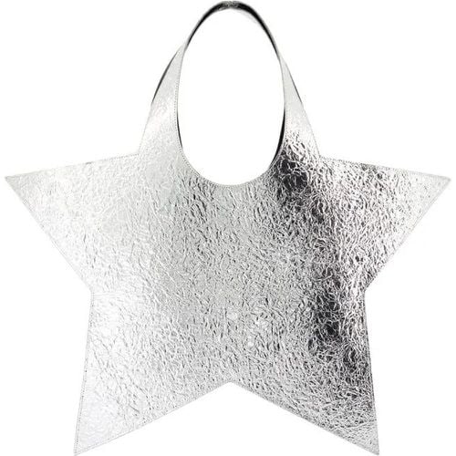 Totes & Shopper - Foil Star Tote Bag Shopper Bag - Leather - Silver - für Damen - Coperni - Modalova