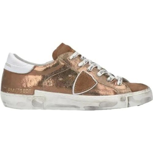 Low-Top Sneaker - Sneaker PRSX Bronze - Gr. 37 (EU) - in - für Damen - Philippe Model - Modalova