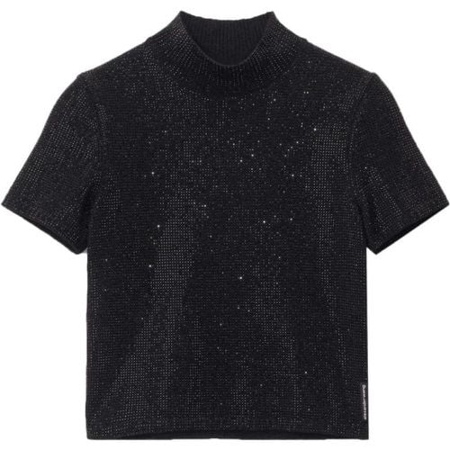 Crystal-Embellished Hotfix Top - Größe L - alexander wang - Modalova