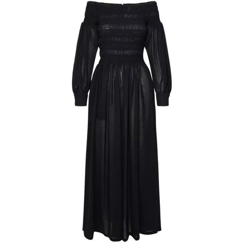 Black Virgin Wool Dress - Größe 40 - black - Max Mara - Modalova