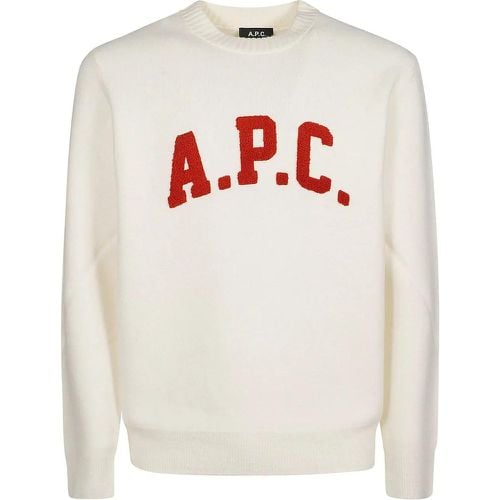 Joshua Sweater White - Größe M - A.P.C. - Modalova