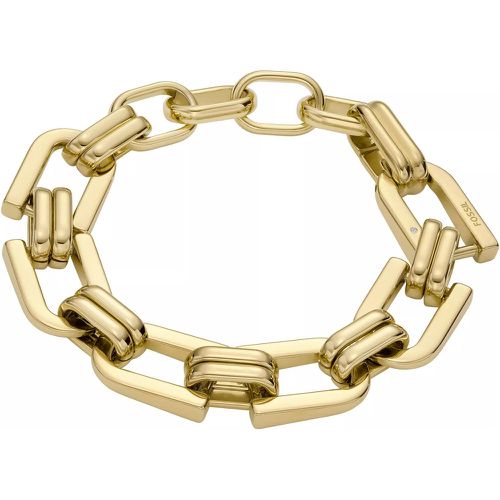 Armband - Heritage D-Link Stainless Steel Chain Bracelet - Gr. M - in - für Damen - Fossil - Modalova