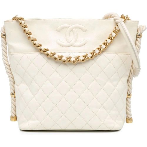 Totes & Shopper - Crumpled Calfskin En Vogue Rope Satchel - Gr. unisize - in - für Damen - Chanel - Modalova