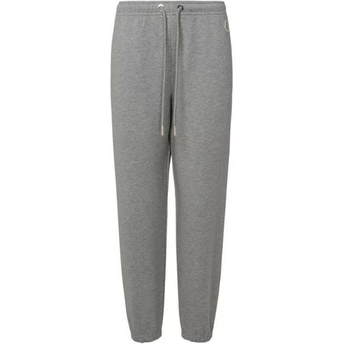 Grey Cotton Pants - Größe L - gray - Moncler - Modalova