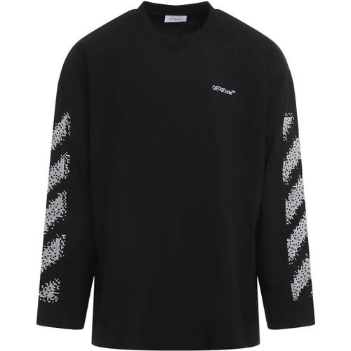 Pixel Diag T-Shirt - Größe L - Off-White - Modalova