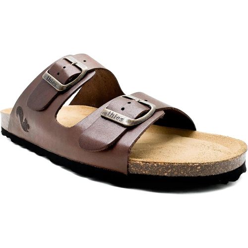 Sneakers - 1856 ® Eco Leather Sandal dark brown (W/M/X) - Gr. 37 (EU) - in - für Damen - thies - Modalova