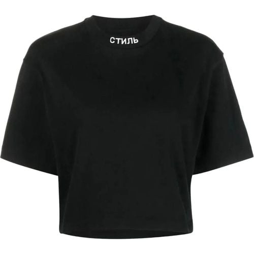 Nf Ctnmb Logo Crop T-shirt - Größe S - Heron Preston - Modalova