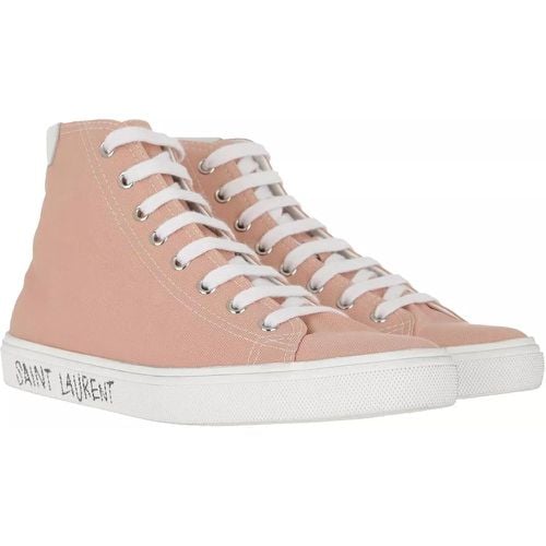 Sneaker - Malibu Mid Top Sneakers - Gr. 36 (EU) - in Gold - für Damen - Saint Laurent - Modalova