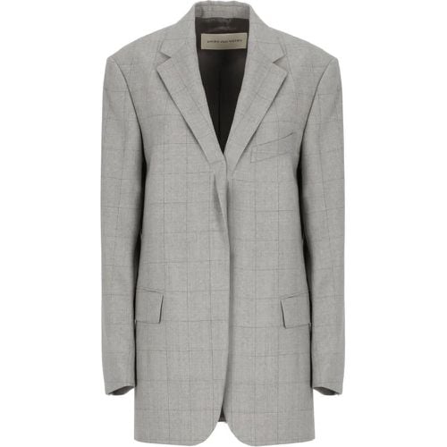 Blur Blazer - Größe S - grau - Dries Van Noten - Modalova