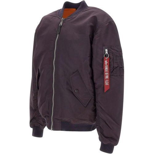 Bomber MA-1 Heritage Plum - Größe L - alpha industries - Modalova