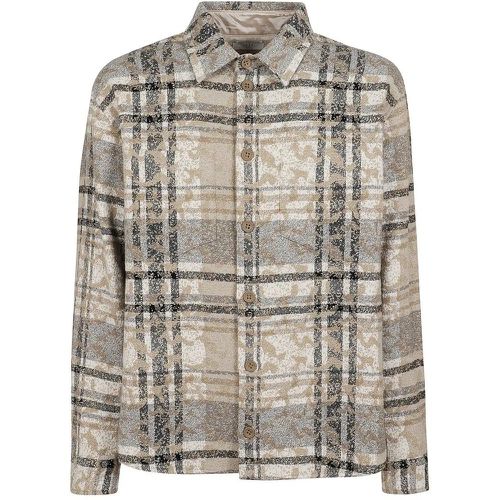 Cotton Wool Blend Jacquard Shirt - Größe 46 - 1989 Studio - Modalova