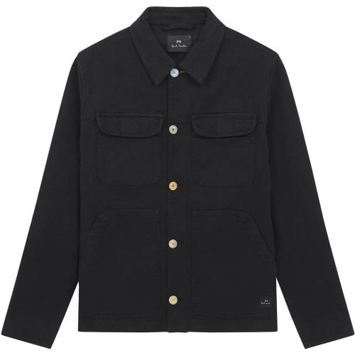 Veste Worker noir Coton Boutons Contrast� M2R 02 - Größe S - Paul Smith - Modalova