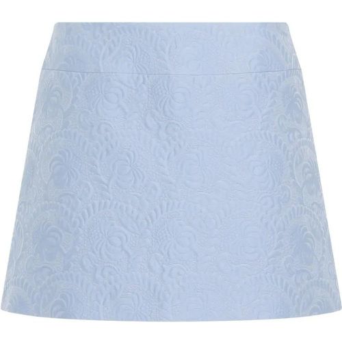 Glicine Brocade Mini Skirt - Größe 42 - Dolce&Gabbana - Modalova