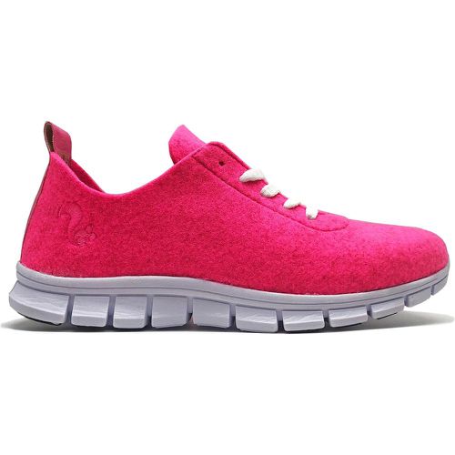 Low-Top Sneaker - ® PET Sneaker neon vegan aus recycelt - Gr. 36 (EU) - in Rosa - für Damen - thies - Modalova