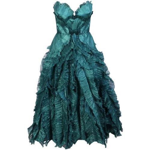 Teal Lunara Dress - Größe 36 - blue - Maria Lucia Hohan - Modalova