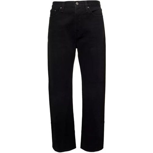 Straight Leg Jeans In Black Cotton - Größe 28 - black - TOTEME - Modalova