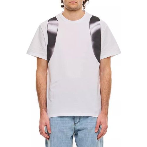 Cotton T-Shirt - Größe L - white - alexander mcqueen - Modalova