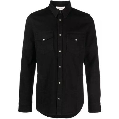 Black Denim Shirt - Größe 52 - black - alexander mcqueen - Modalova