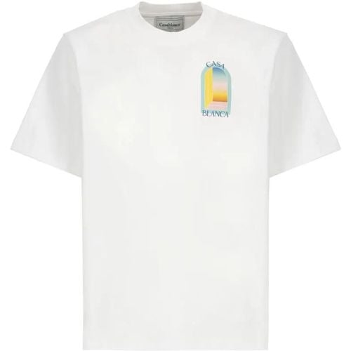 L'arc Colore T-Shirt - Größe XL - weiß - Casablanca - Modalova