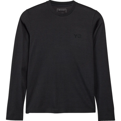 Longsleeve mit Logo-Print - Größe M - schwarz - Y-3 - Modalova