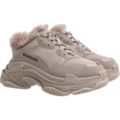 Sneaker - Triple S Sneakers Fake Fur - Gr. 41 (EU) - in - für Damen - Balenciaga - Modalova