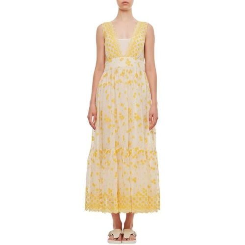 San Gallo Embroidered Maxi Dress - Größe 40 - Pero - Modalova