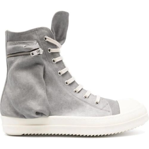 Low-Top Sneaker - Denim Cargo Sneaks Pearl/milk/milk - Gr. 39,5 (EU) - in - für Damen - Rick Owens - Modalova