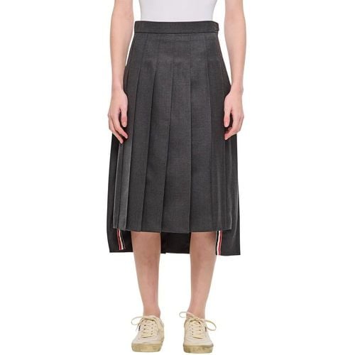 Pleated Midi Skirt - Größe 38 - Thom Browne - Modalova