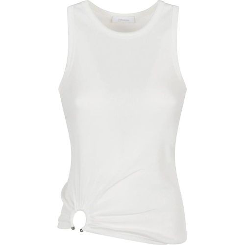 Sleeveless Tank Top White - Größe 36 - Paco Rabanne - Modalova