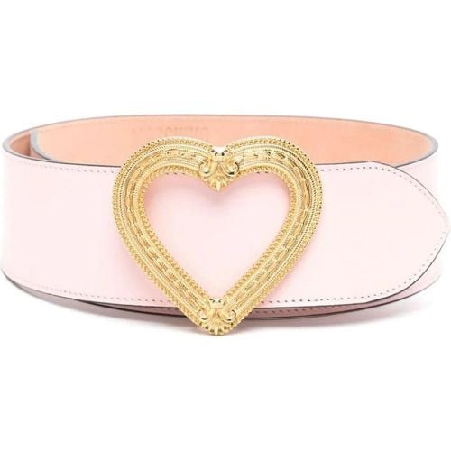 Gürtel - Belts Pink - Gr. 42 - in Gold - für Damen - Moschino - Modalova