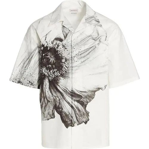 Short Sleeve Shirt - Größe 39 - alexander mcqueen - Modalova