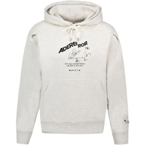 Hoodie - Cotton - White - Größe L - Ader Error - Modalova