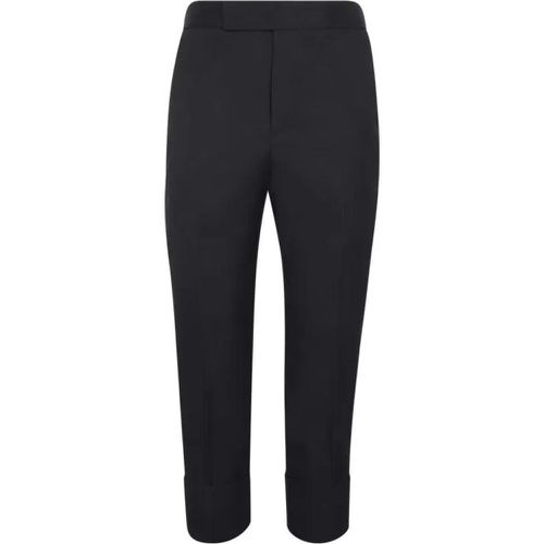 Straight-Cut Gabardine Pants - Größe 48 - black - Sapio - Modalova