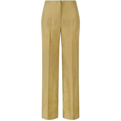 Wide Silk Habotai Trousers - Größe 40 - alberta ferretti - Modalova