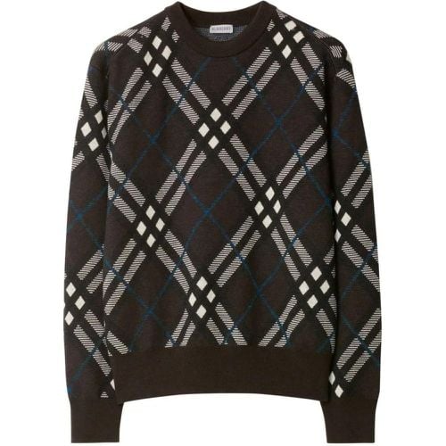 Logo Sweater - Größe L - Burberry - Modalova