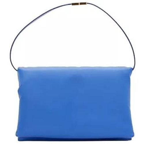 Hobo Bags - Blue Soft Smooth Leather Bag - Gr. unisize - in - für Damen - Marni - Modalova