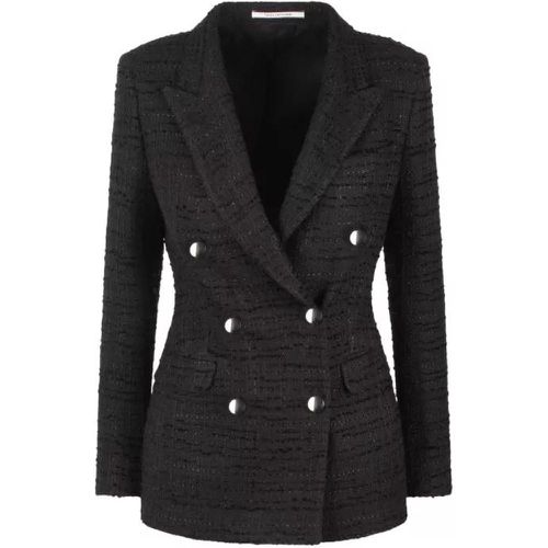 Tweed Double-Breasted Blazer - Größe 44 - Tagliatore - Modalova