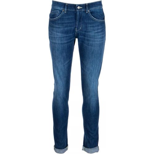 Pantalone George - Größe 32 - blau - Dondup - Modalova