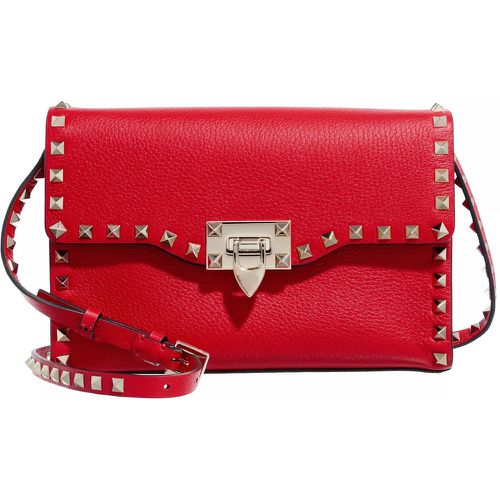 Crossbody Bags - Rockstud Small Grainy Leather Crossbody Bag - Gr. unisize - in - für Damen - Valentino Garavani - Modalova