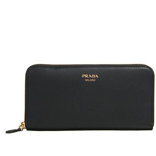 Portemonnaie - Soft Grain Leather Zip-around Wallet - Gr. unisize - in - für Damen - Prada - Modalova