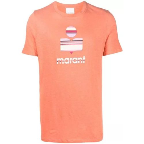 Karman Logo Corai T-Shirt - Größe L - orange - Isabel marant - Modalova