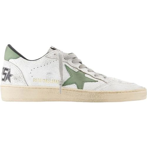 Low-Top Sneaker - Ball Star Sneakers - Leather - White - Gr. 42 (EU) - in - für Damen - Golden Goose - Modalova