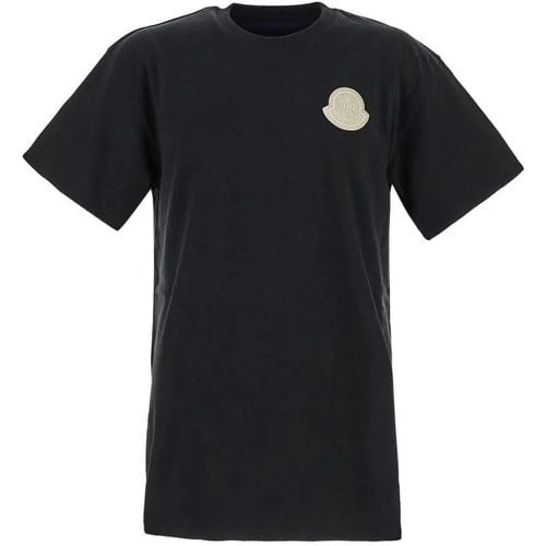 Black Classic T-Shirt - Größe XL - Moncler - Modalova