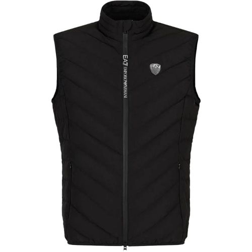 Emporio Armani Bodywarmer Black - Größe M - EA7 - Modalova