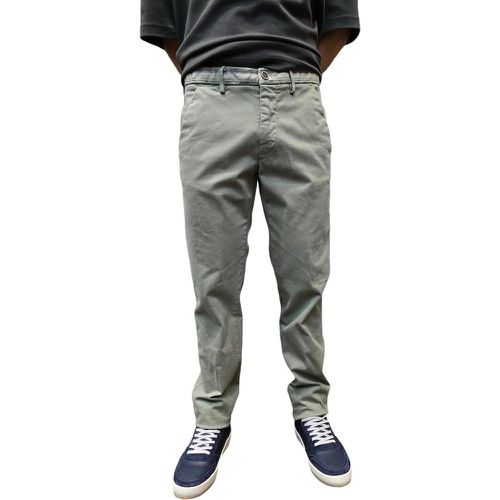 Chino coton stretch Amande Ceinture ray�e Torino - Größe 48 - Mason's - Modalova