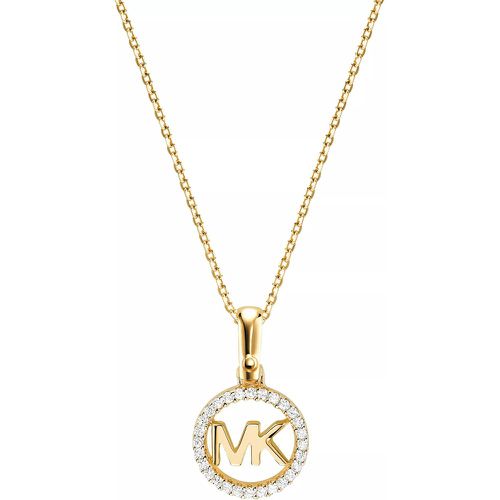 Halskette - MKC1108AN710 Logo Charm Neck - Gr. unisize - in - für Damen - Michael Kors - Modalova