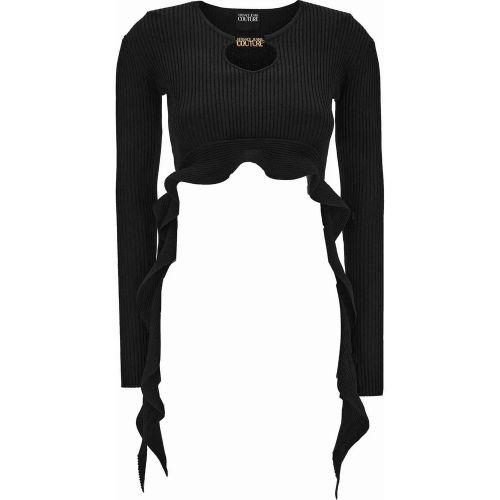 Top Black - Größe L - Versace Jeans Couture - Modalova